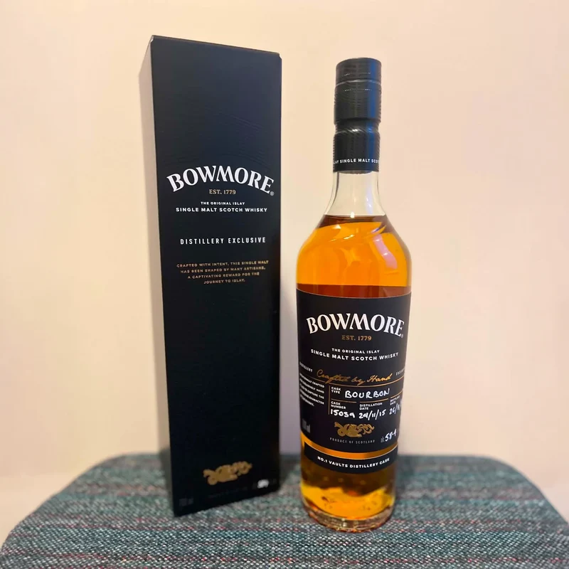 Bowmore Single Cask Distillery Exclusive Ex Bourbon Cask #15039 58.4%