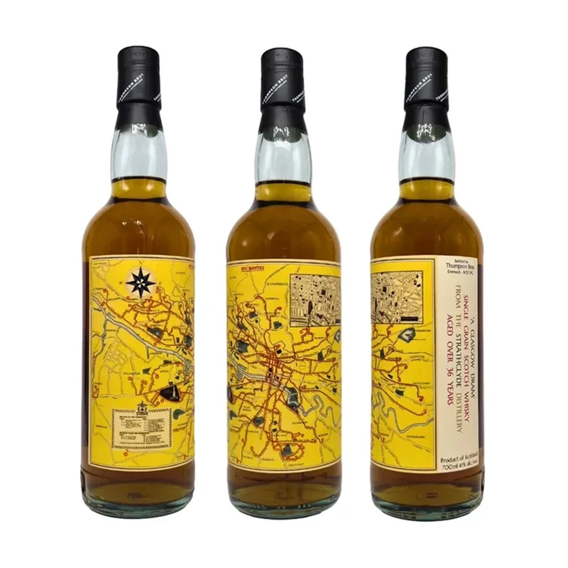 Strathclyde Single Grain Scotch Whisky 36 Years Old Thompson Bros 41%