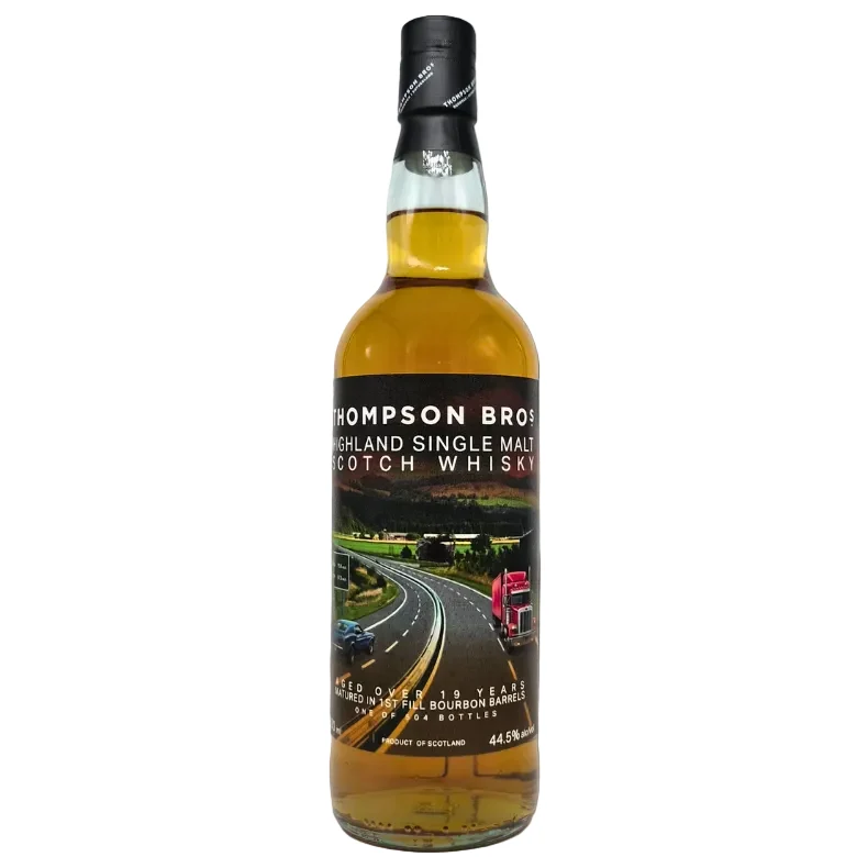 Highland Single Malt Scotch Whisky 19 Years Old Thompson Bros 44.5%