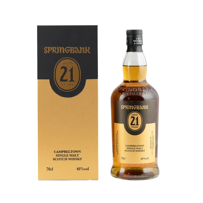 Springbank 21 Year Old Single Malt Whisky 2026 Release 46%