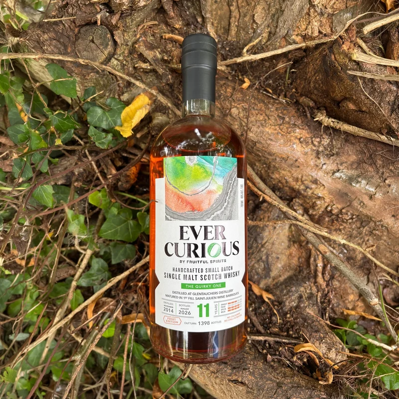 Glentauchers 11 Year Old 1st Fill Saint-Julien Wine Barriques Ever Curious 48%