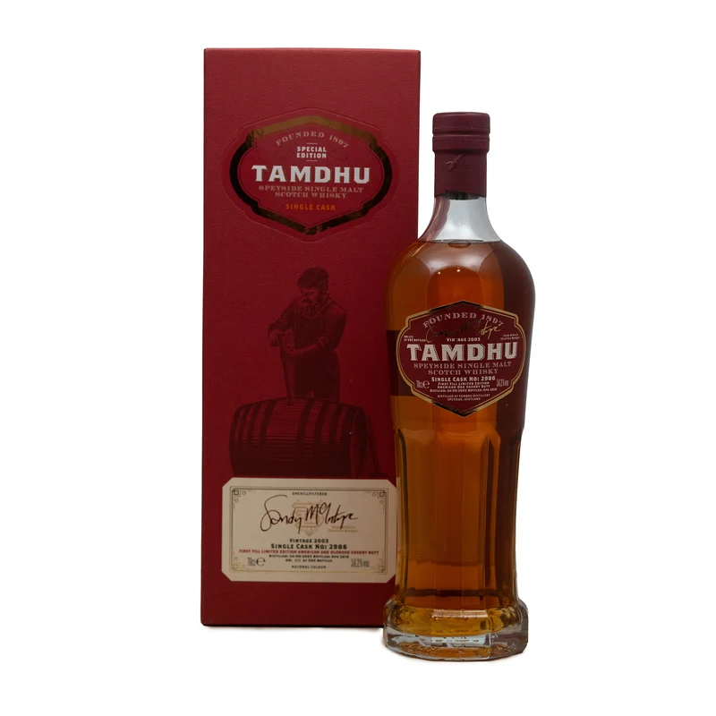Tamdhu 15 Year Old Managers Cask #2986 56.2%