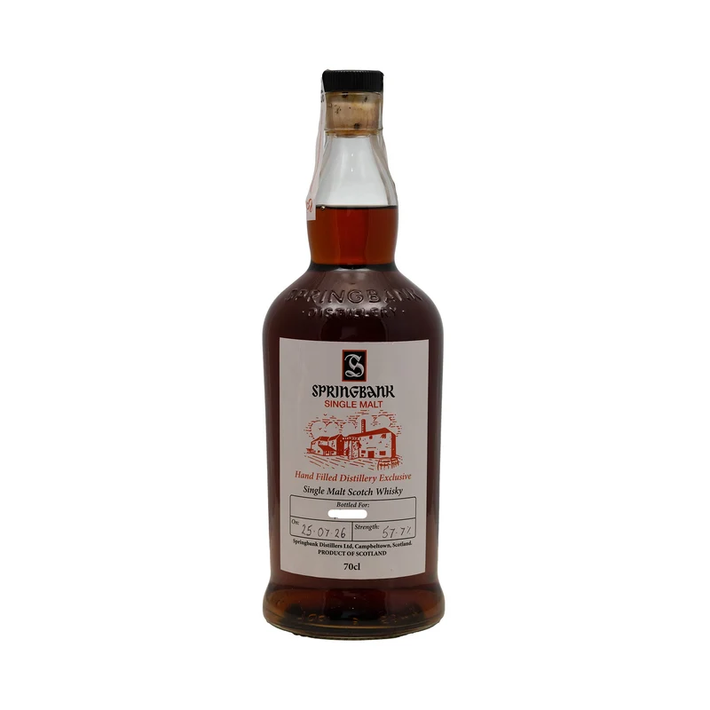 Springbank 2026 Hand Filled Distillery Exclusive 57.7%