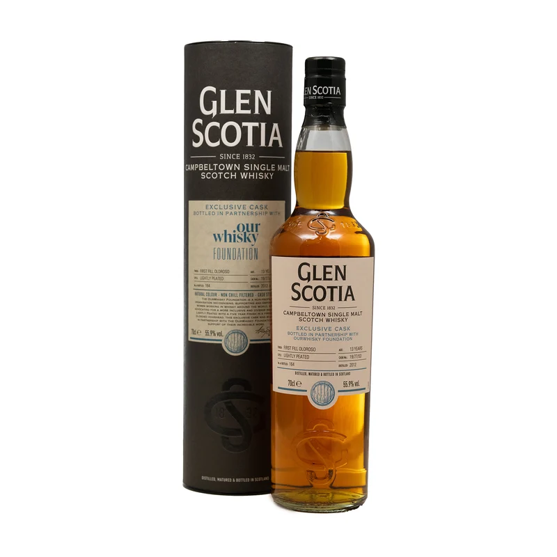 Glen Scotia 13 Year Old Our Whisky Foundation Single Cask 19/77/53 55.9%