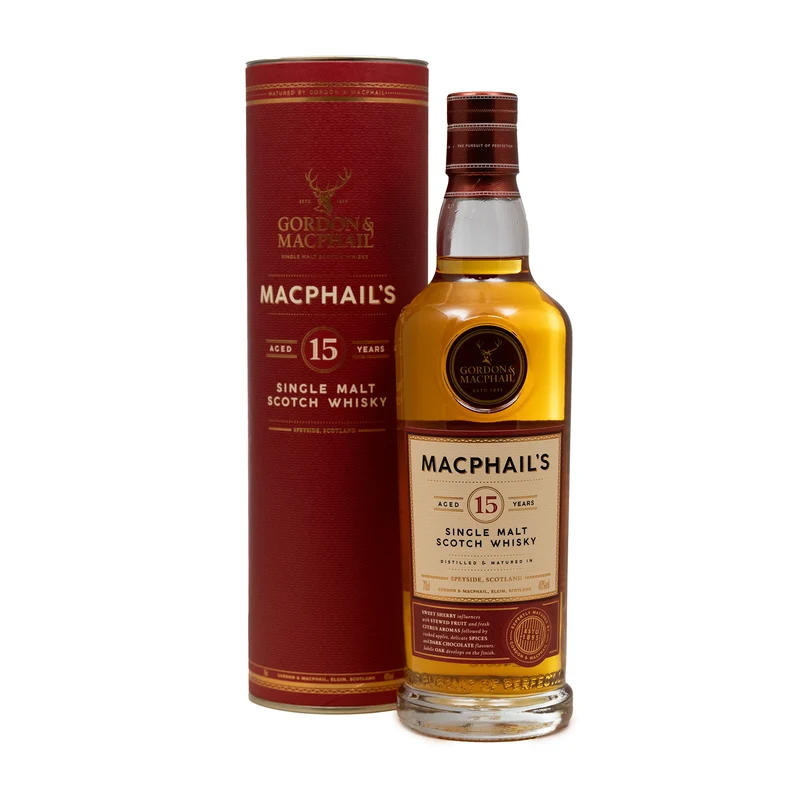 MacPhail's 15 Year Old Single Malt Whisky 40%