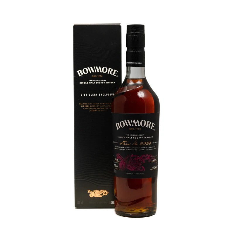 Bowmore 9 Year Old Single Malt Whisky Feis Ile 2026 55.4%