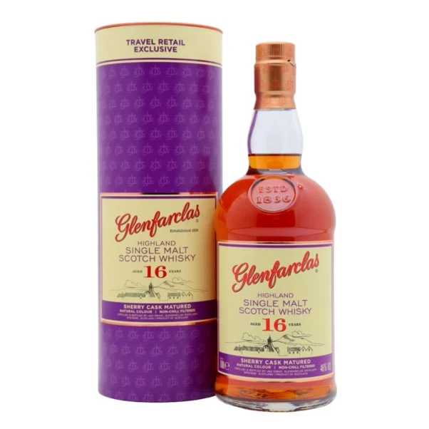 Glenfarclas 16 Year Old Single Malt Whisky 46%