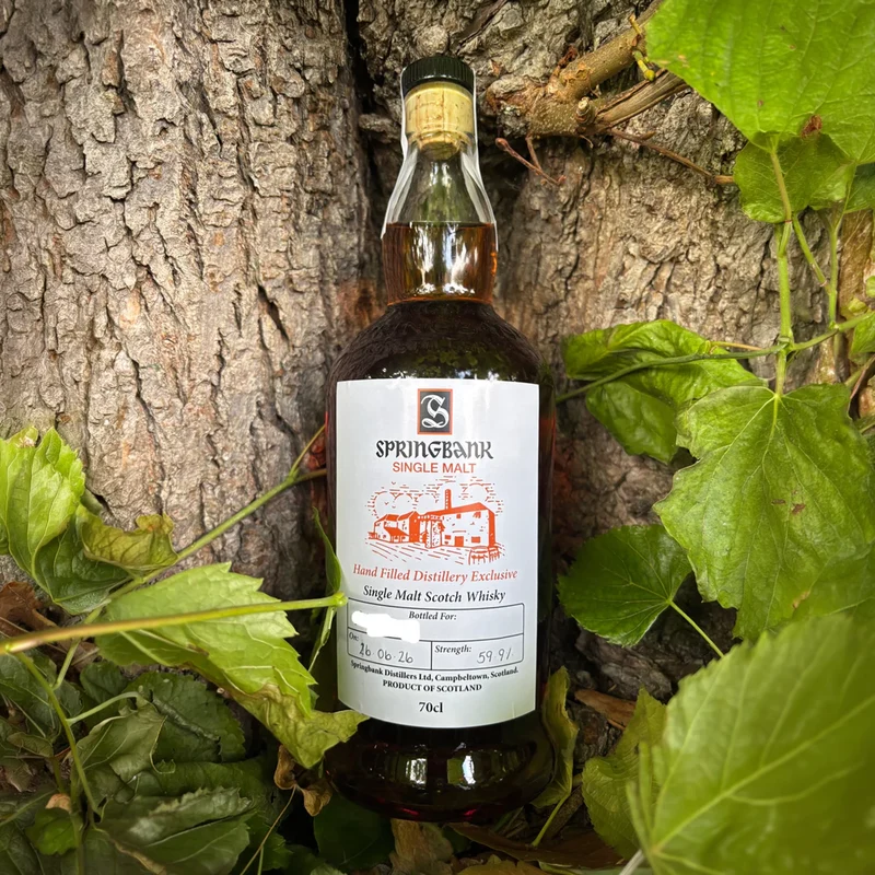Springbank 2026 Hand Filled Distillery Exclusive Single Malt Whisky 59.9%