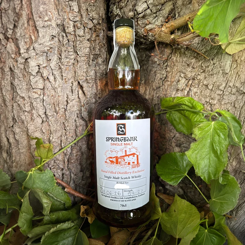 Springbank 2026 Hand Filled Distillery Exclusive Single Malt Whisky 59.2%