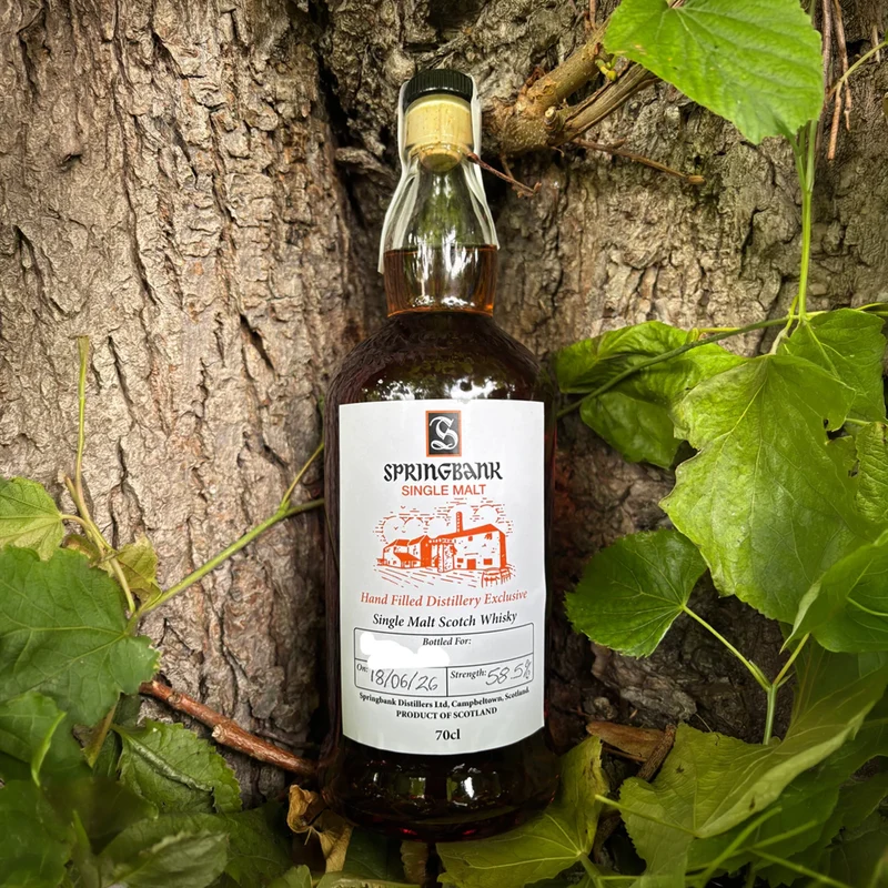 Springbank 2026 Hand Filled Distillery Exclusive Single Malt Whisky 58.5%