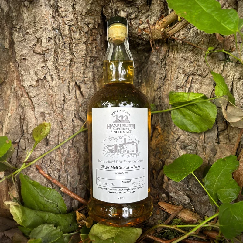 Hazelburn 2026 Hand Filled Distillery Exclusive Single Malt Whisky 59.6%
