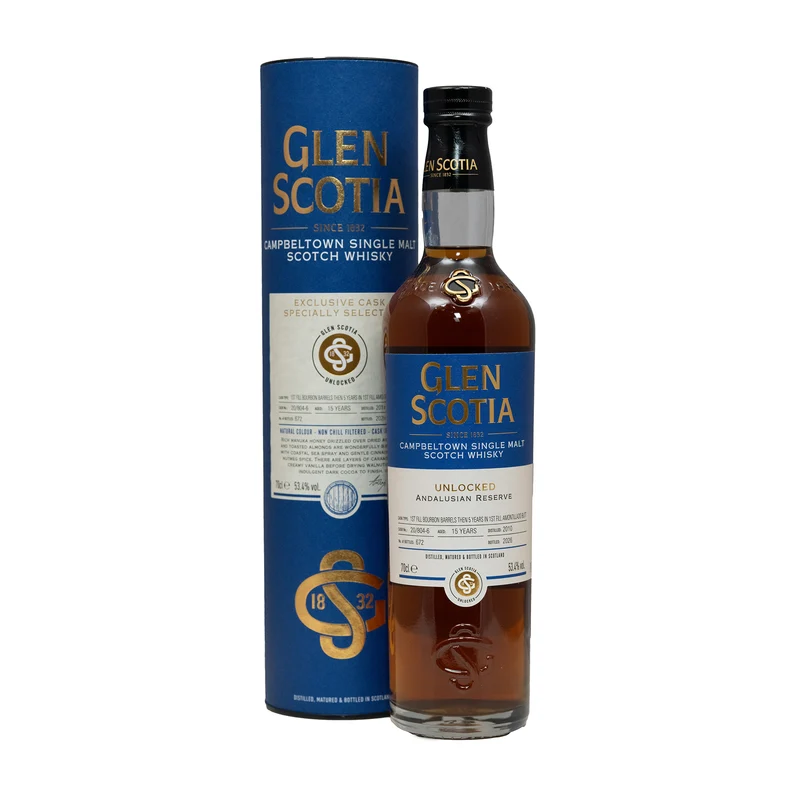 Glen Scotia 15 Year Old Andalusian Reserve First Fill 53.4%