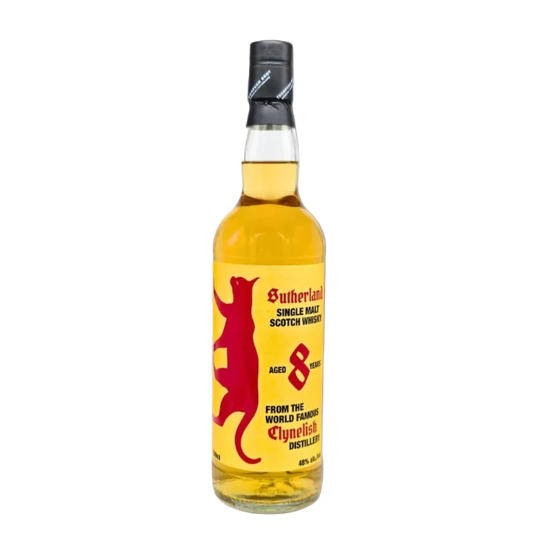 Clynelish 8 Year Old Single Malt Whisky Thompson Bros Release 48%