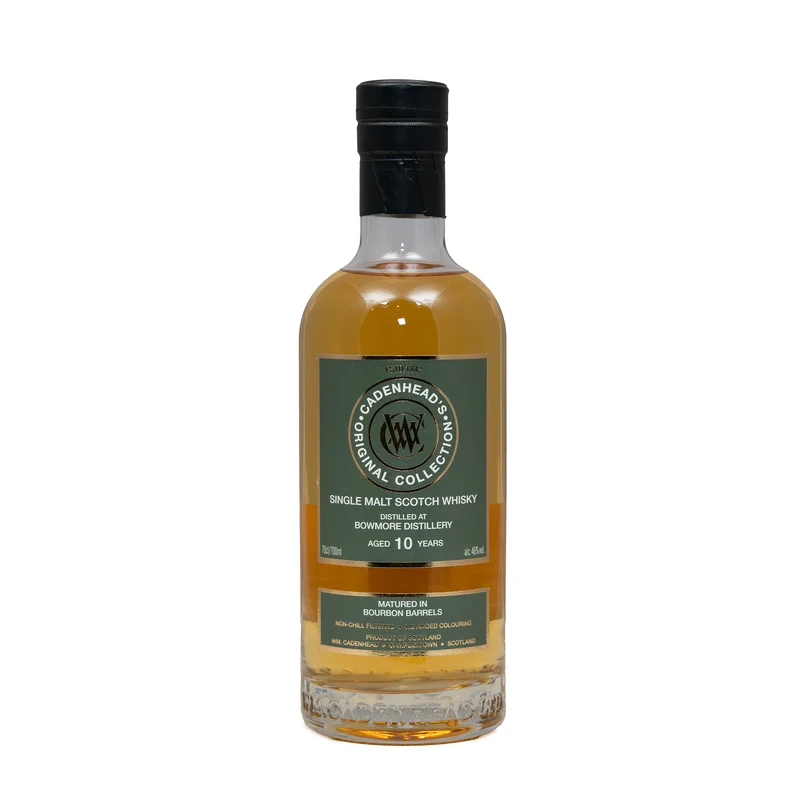 Bowmore 10 Year Old Single Malt Whisky Cadenhead's Release 43%