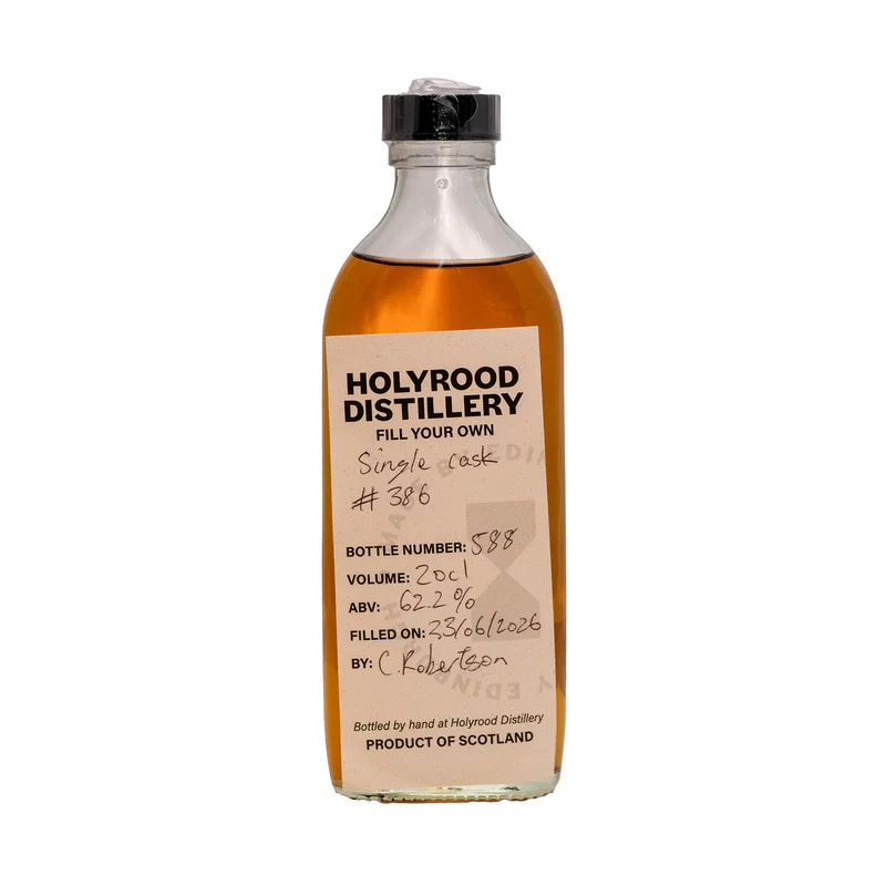 Holyrood Distillery Hand Filled Single Cask #386 Single Malt Whisky 62.2%