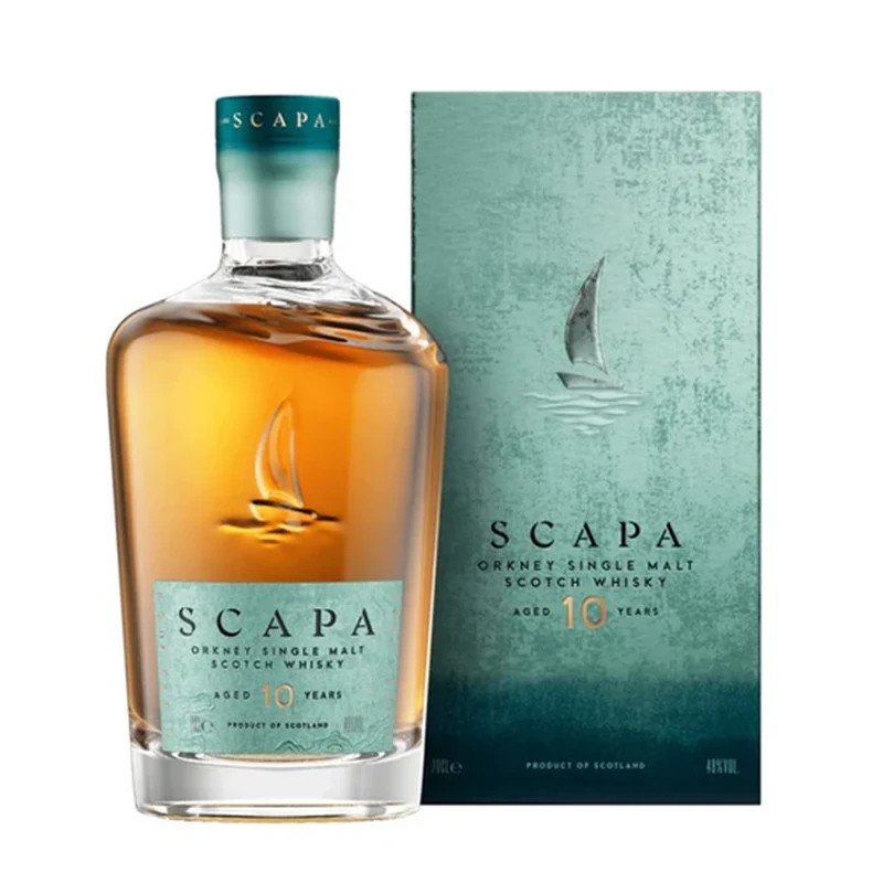 Scapa 10 Year Old Single Malt Whisky 48%