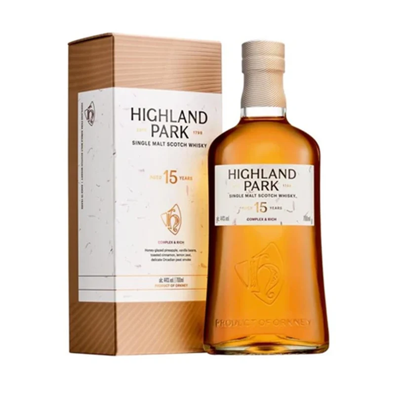 Highland Park 15 Year Old Single Malt Whisky 44%