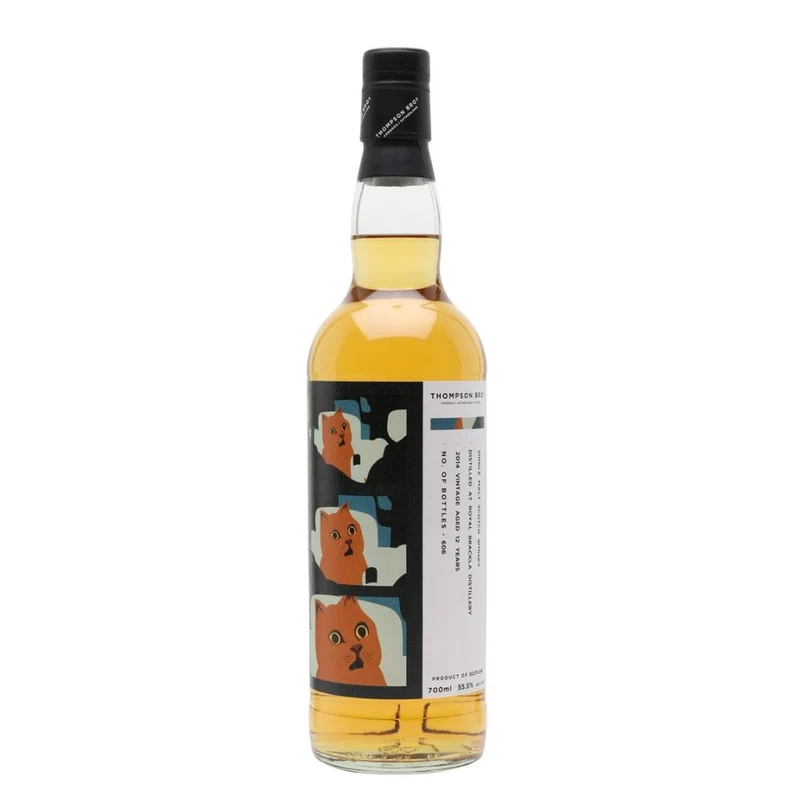 Royal Brackla 2014 12 Year Old Single Malt Whisky Thompson Bros 55.5%