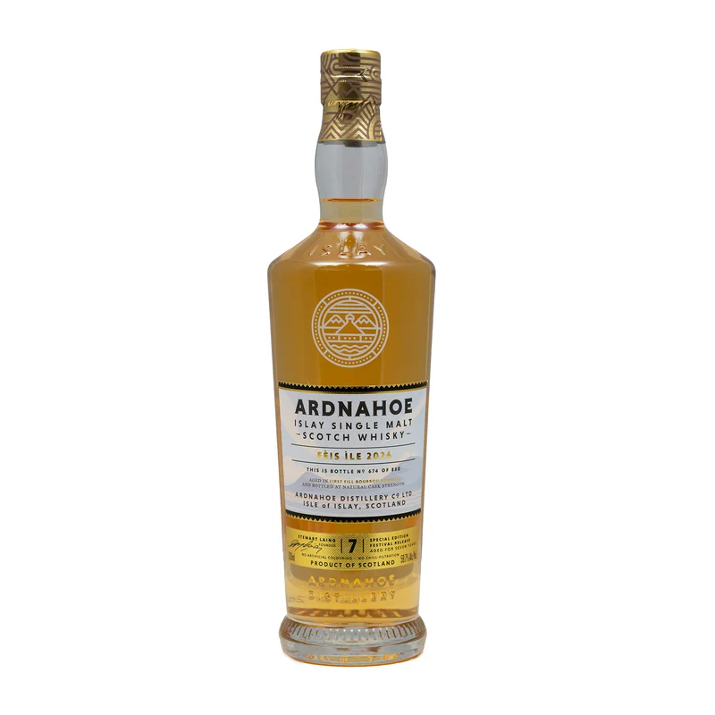 Ardnahoe 2026 Feis Ile Release 7 Year Old Single Malt Whisky 59.7%