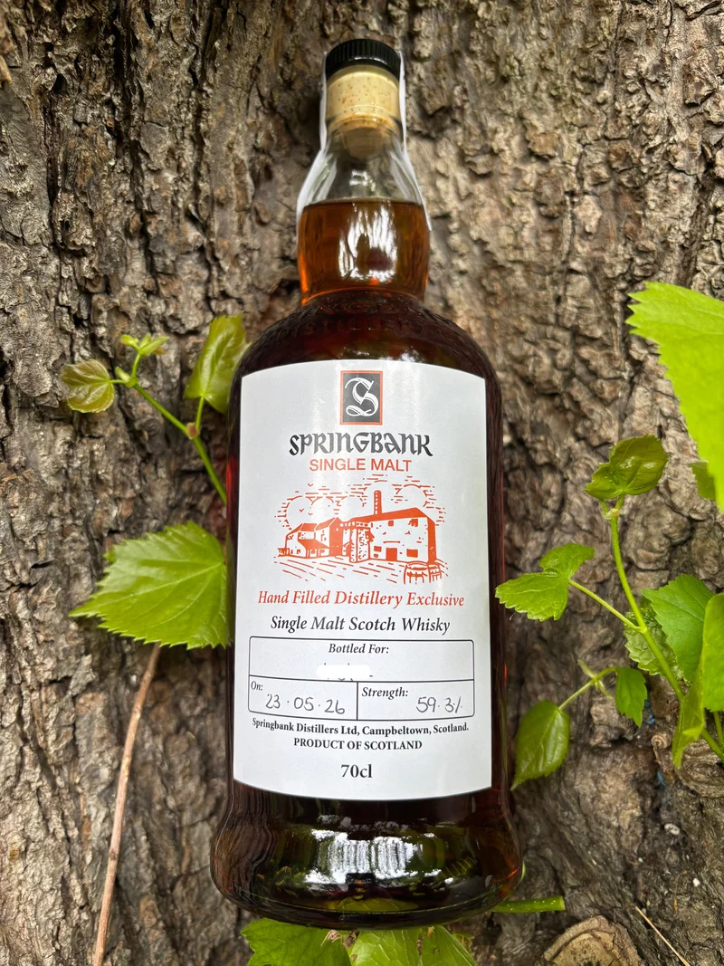 Springbank 2026 Hand Filled Distillery Exclusive Whisky 58.9%