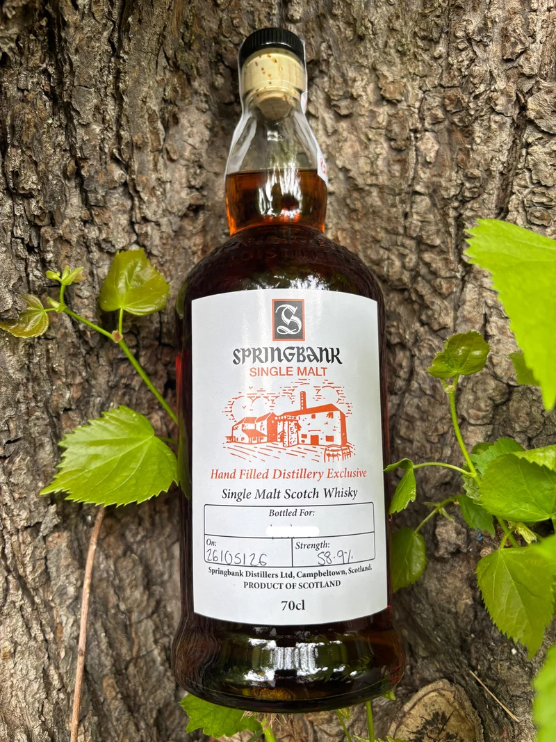 Springbank 2026 Hand Filled Distillery Exclusive Whisky 58.9%
