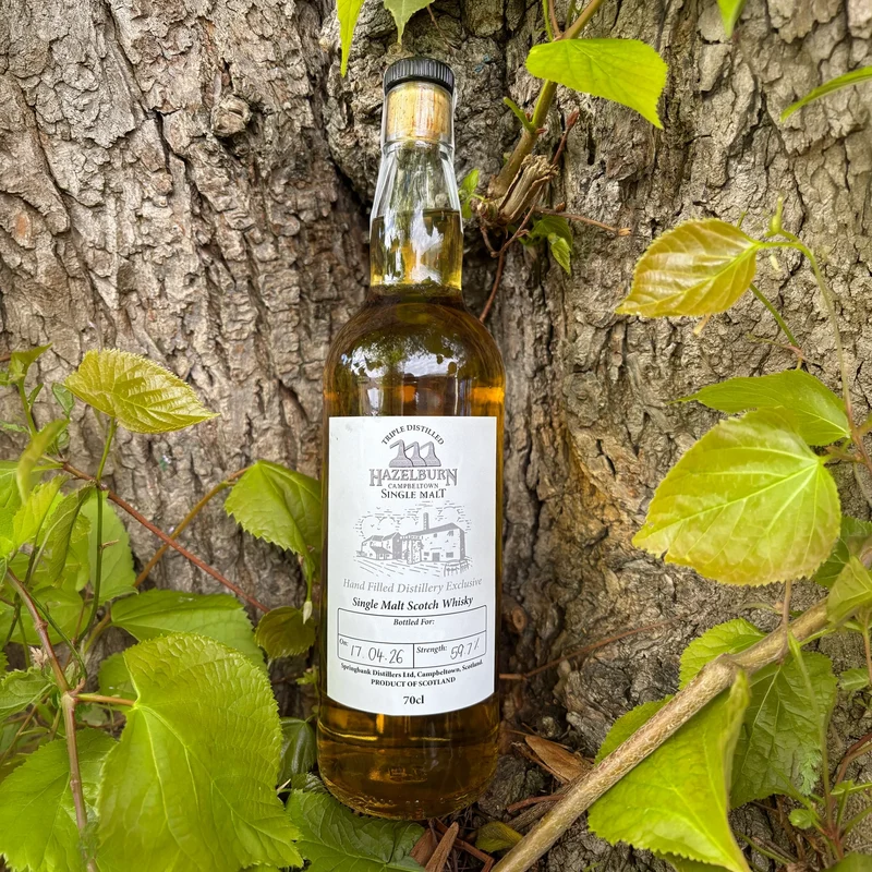Hazelburn 2026 Hand Filled Distillery Exclusive Single Malt Whisky 59.7%