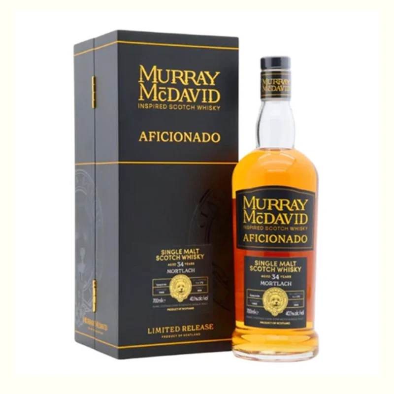 Mortlach 34 Year Old Whisky Single Cask #368 Murray McDavid Aficionado 40.1%