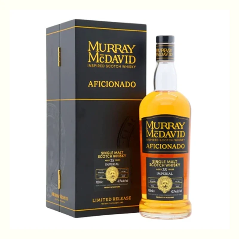 Imperial 35 Year Old Whisky Bourbon Barrel Finish Murray McDavid Aficionado 42.7%