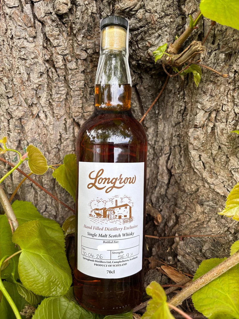 Longrow 2026 Hand Filled Distillery Exclusive Single Malt Whisky 56.9%