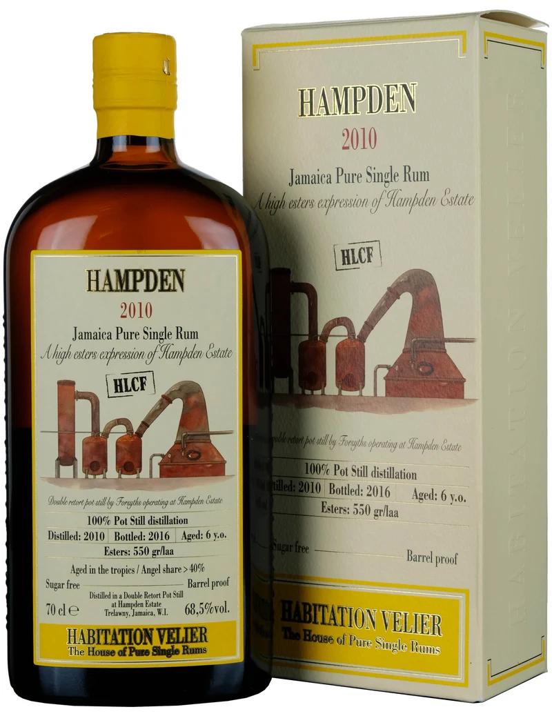 Hampden HLCF 2010-2016 | 6 Year Old Habitation Velier Jamaica Pure Single Rum
