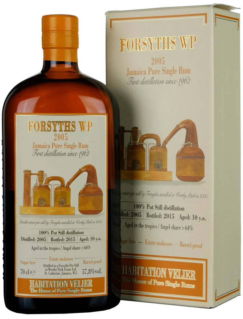 Forsyths Worth Park 2005-2015 | 10 Year Old Habitation Velier Jamaica Pure Single Rum