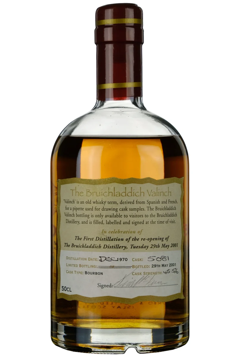 Bruichladdich 1970-2001 | 30 Year Old Valinch Single Cask 5081