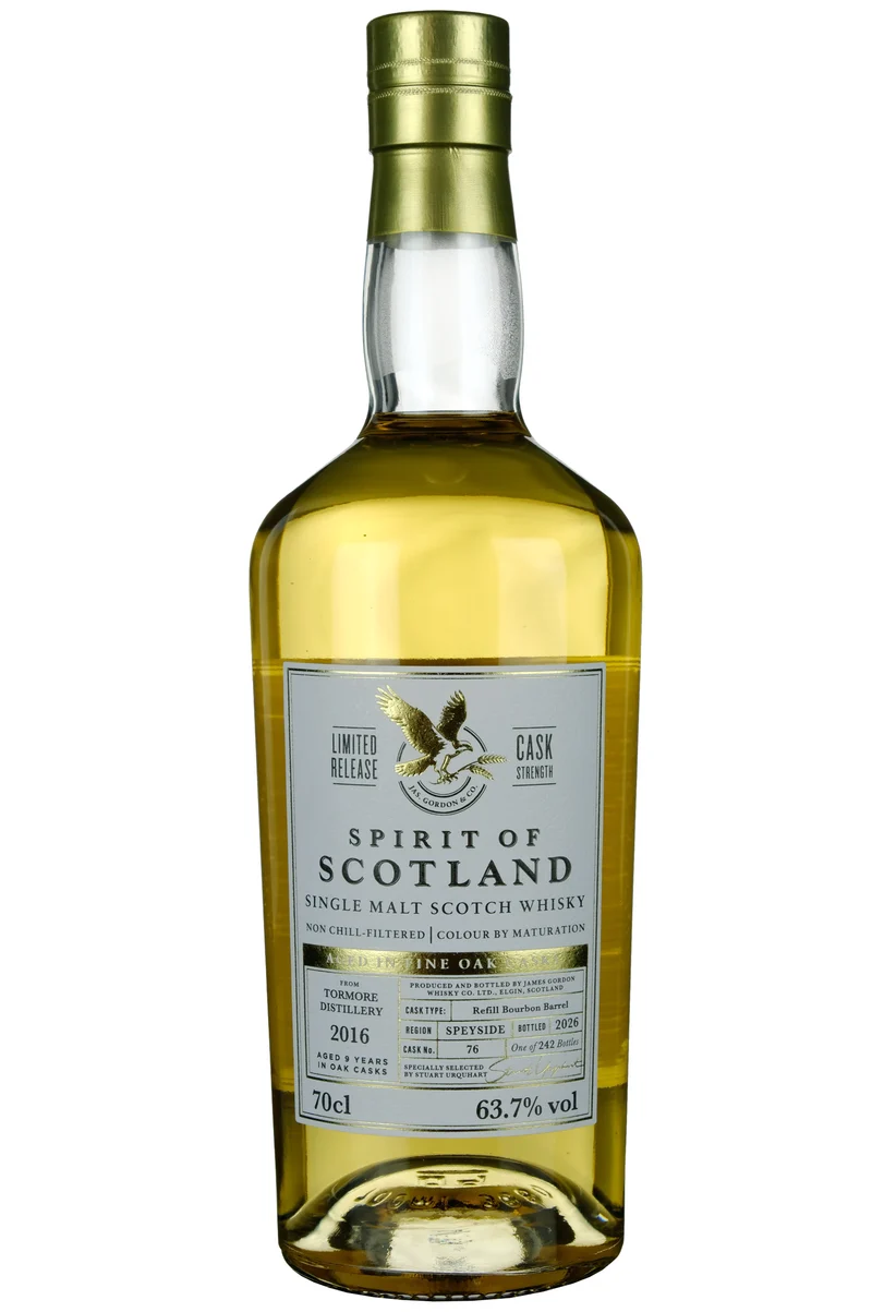 Tormore 2016-2026 | 9 Year Old Spirit Of Scotland Single Cask 76