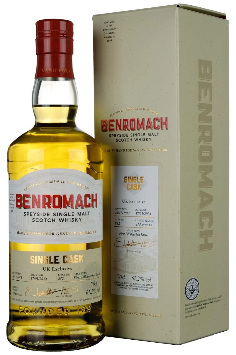 Benromach 2013-2024 | 10 Year Old Single Cask 832 UK Exclusive