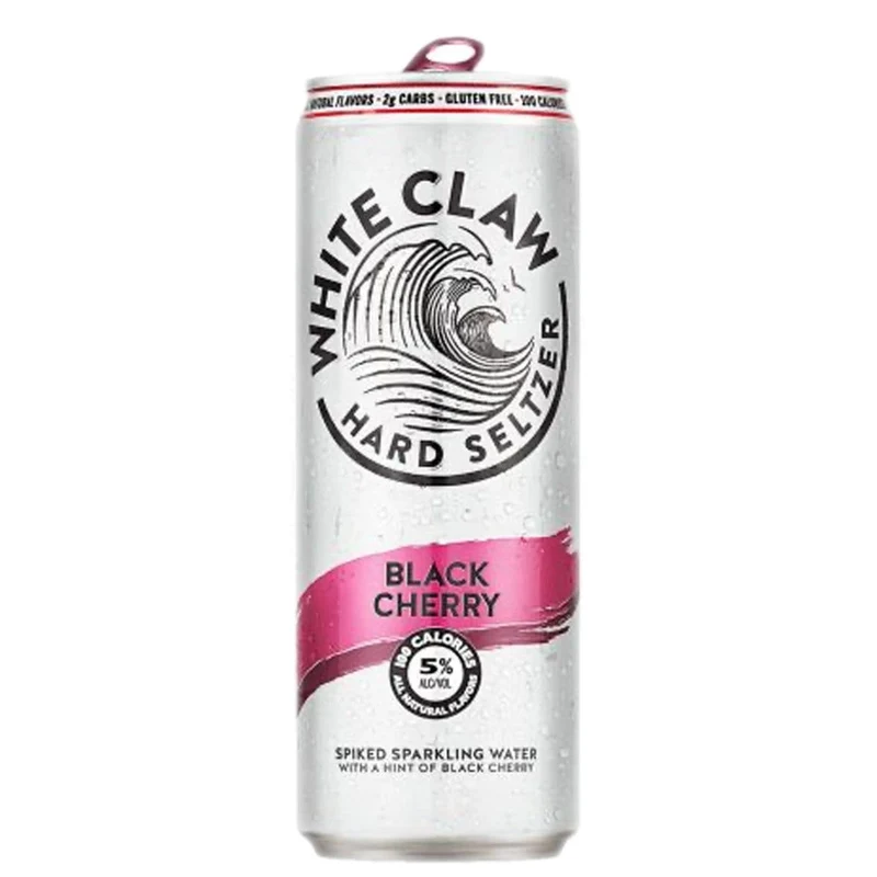 White Claw Hard Seltzer Black Cherry 6 Pk