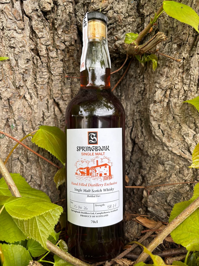 Springbank 2026 Hand Filled Distillery Exclusive Single Malt Whisky 58.2%