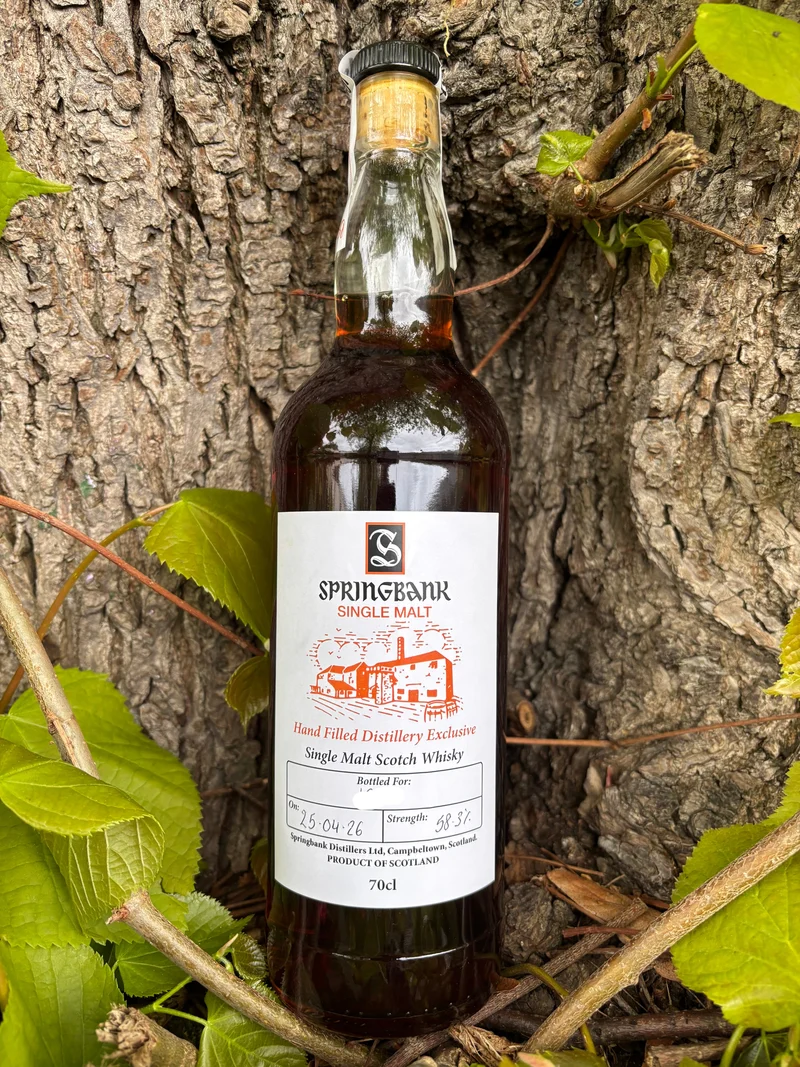 Springbank 2026 Hand Filled Distillery Exclusive Single Malt Whisky 58.3%