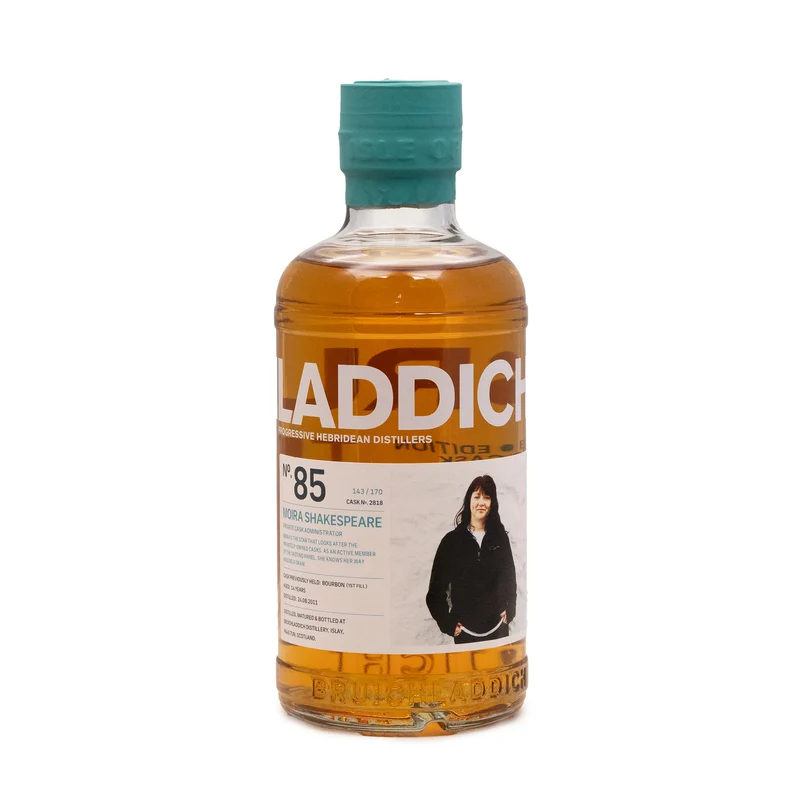 Bruichladdich Valinch No 85 Moira Shakepeare 14 Year Old Whisky Cask #2818 58.2%