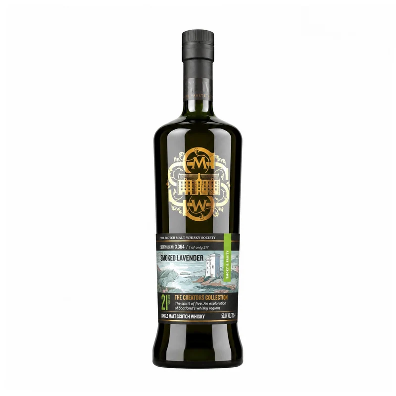 Bowmore 21 Year Old SMWS Smoked Lavender 3.364 Single Malt Whisky 56%