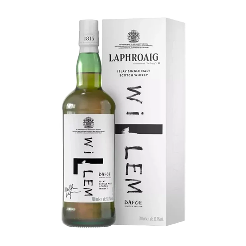 Laphroaig Willem Dafoe Limited Edition Single Malt Whisky Release 53.7%