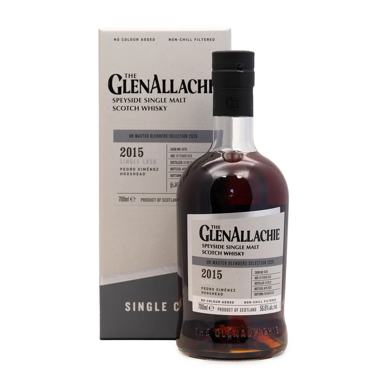 GlenAllachie 2015 10 Year Old Whisky PX Single Cask #9218 56.6%