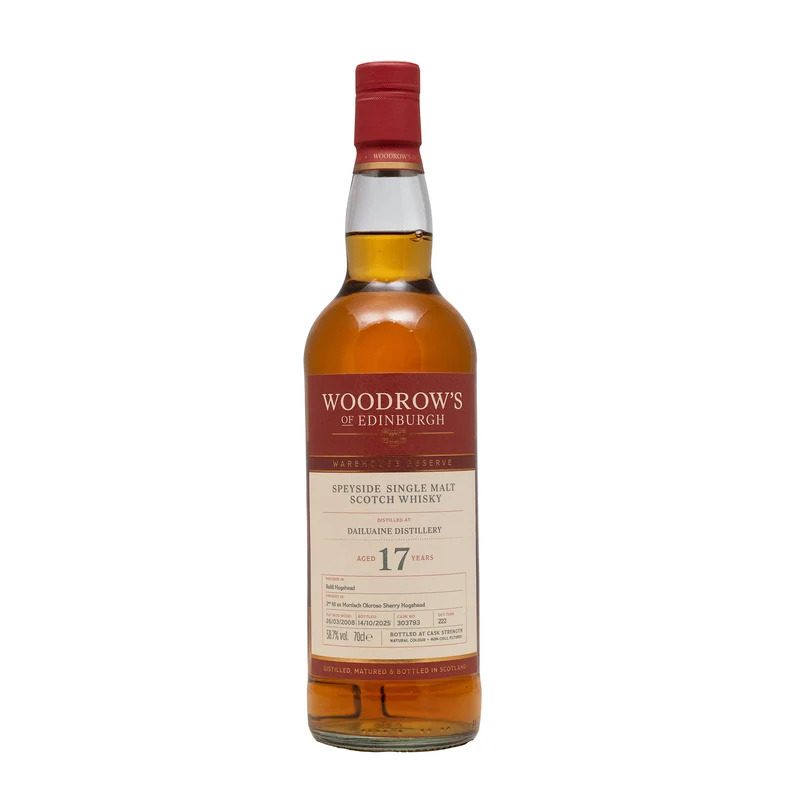 Dailuaine 2008 17 Year Old Mortlach Oloroso Finish Woodrows of Edinburgh 58.7%