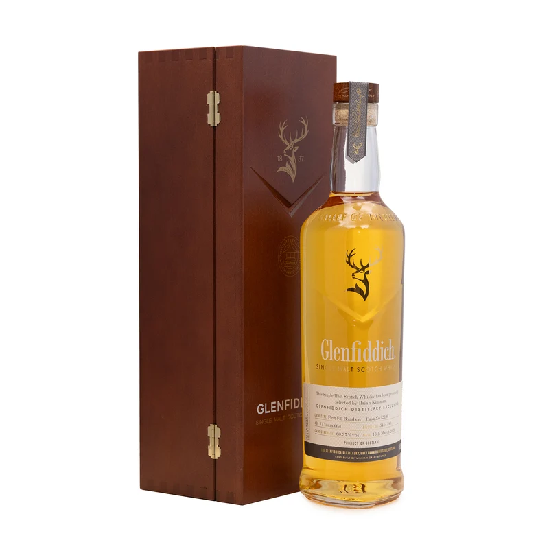 Glenfiddich Distillery Exclusive 2012 First Fill Bourbon Cask Cask No 22120 60.37%