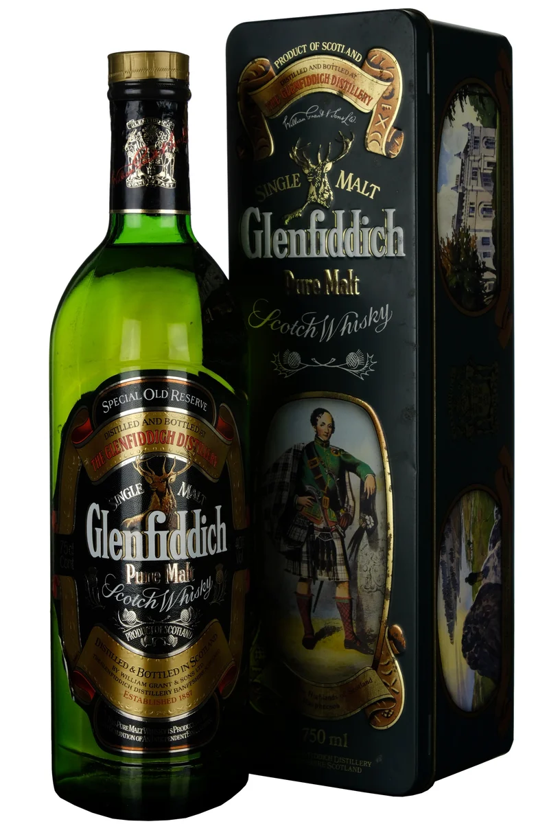 Glenfiddich Special Old Reserve 1980s Clans Of The Highlands Of Scotland Macpherson