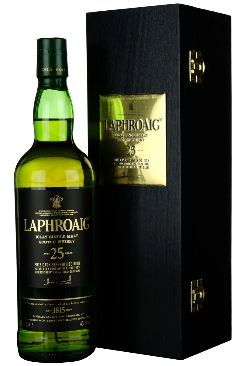 Laphroaig 25 Year Old Cask Strength 2013 Release