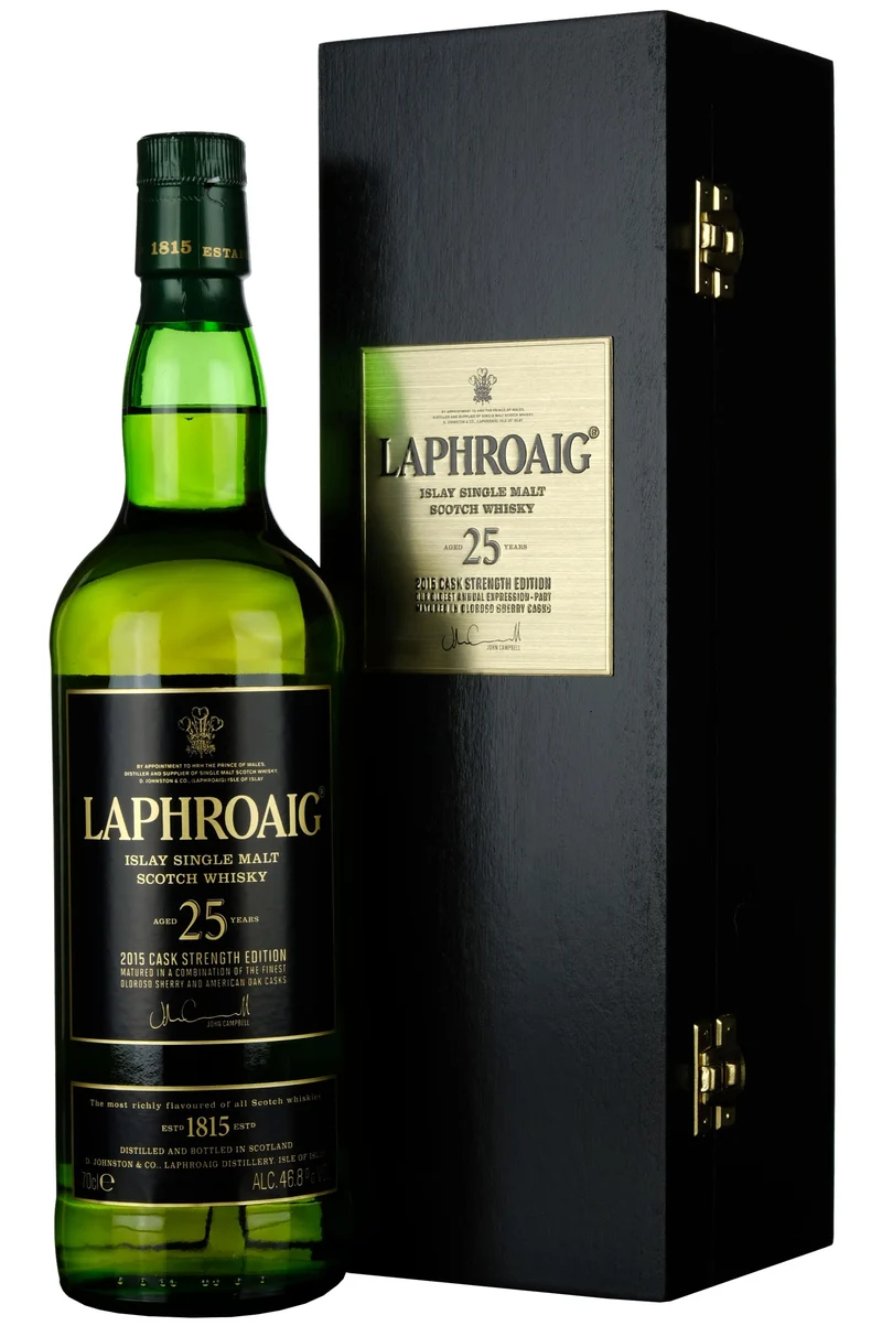 Laphroaig 25 Year Old Cask Strength 2015 Release