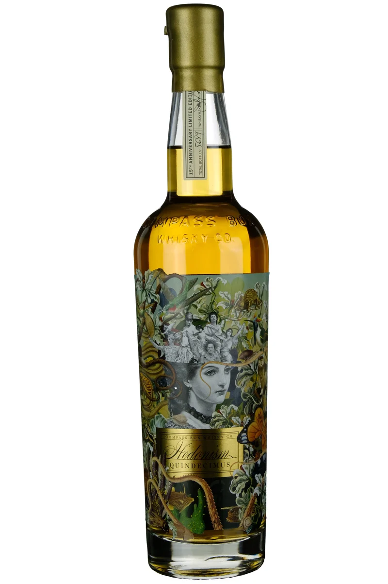 Compass Box Hedonism Quindecimus 15th Anniversary Bottled 2015