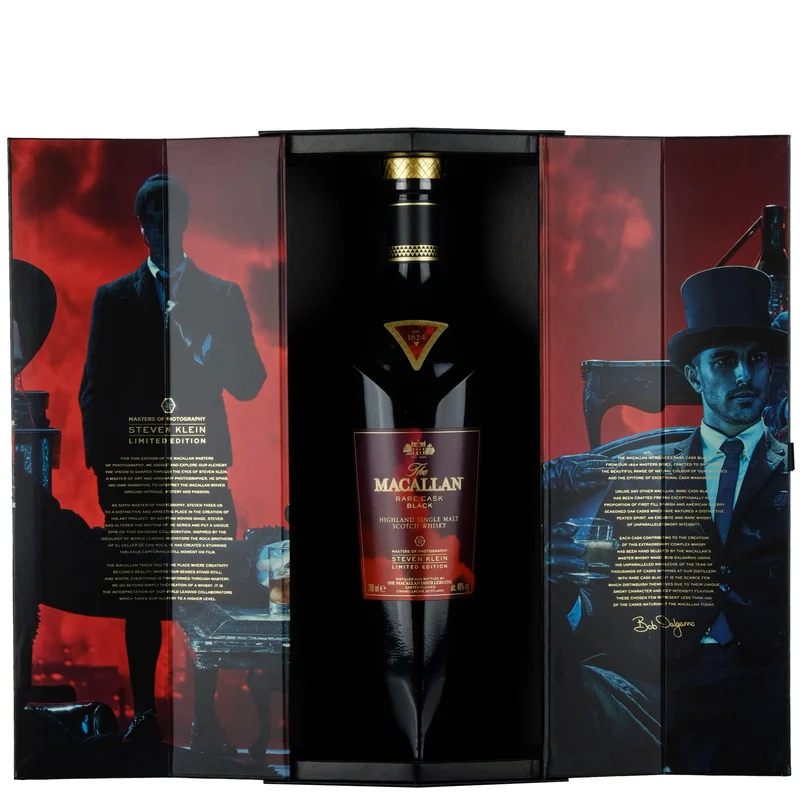 Macallan Rare Cask Black Masters Of Photography Steven Klein Bottled 2016