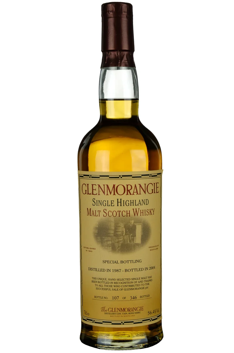 Glenmorangie 1987-2004 | 17 Year Old Bottled To Celebrate The Sale Of Glenmorangie