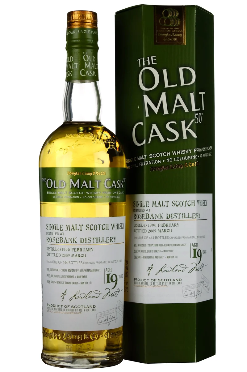 Rosebank 1990-2009 | 19 Year Old Douglas Laing Old Malt Cask Single Cask 5082